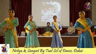 NRITYA & SANGEET-TARANA-Madhavi,Aanjali,Khyati,Hrishita-Taalsclofdance-Dubai-Nishi Singh kathak