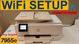 HP Envy Inspire 7955e WiFi Setup Review.