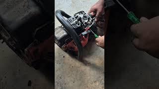 Chainsaw carburetor setting #Chainsaw #carburetor