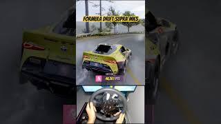 Drifting Steering Wheel Forza horizon 5 | Pxn v99 | Formula Drift Supra mk5 #forzahorizon5 #shorts