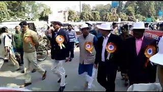 Minister Ujjwal Biswas participates in 29th Road Safety Week in Nadia's Krishnagar