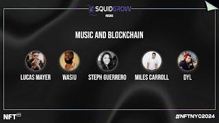 Music and Blockchain - Panel at NFT.NYC 2024