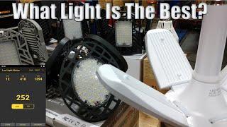 What LED Light Is Best For Your Garage?  Lets Find out! These Are good for Barns and Basements Also!