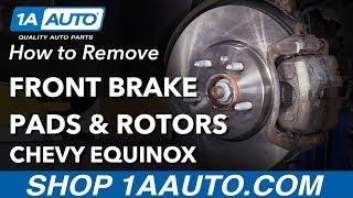 How to Replace Front Brake Pads & Rotors 10-17 Chevy Equinox