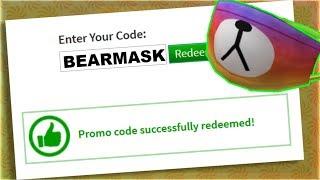 New bear mask roblox instagram item