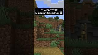 Minecraft Speedrun #minecraft #shorts #memes