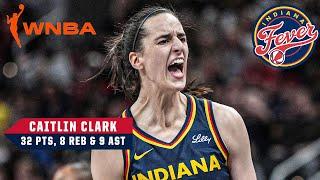 Caitlin Clark UNSTOPPABLE  Ties career-high 7 3PM, blows out undefeated Liberty | WNBA on ESPN