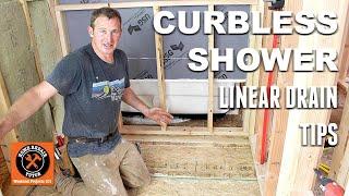 Curbless Shower Pan Planning: Schluter Curbless Shower (Part 1)