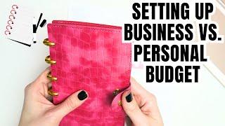 SMALL BUSINESS BUDGET | STARTING TO CREATE A BUSINESS & PERSONAL BUDGET | JORDAN BUDGETS