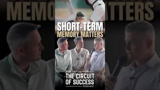 Learn from it. Move on. Brad Thompson on the power of short-term memory.