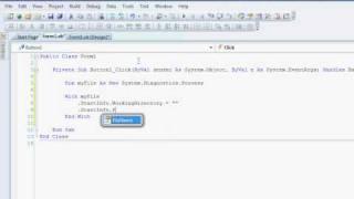 How to start other applications from a VB.Net Project