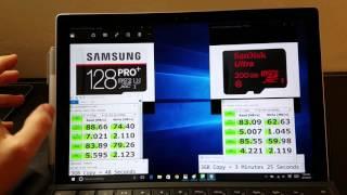 200GB vs 128GB | Samsung Pro+ vs. Sandisk Ultra Microsdxc Showdown!