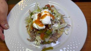 Tostadas de carne a mi estilo 