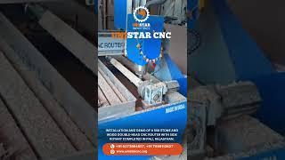 Stone & Wood Double-Head CNC Router Installation | Pali, Rajasthan