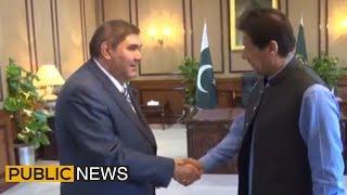 PM Imran Khan meets Deputy PM of Uzbekistan Elyor Ganiev