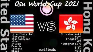 osu! World Cup 2021 United States VS Hong Kong (semifinals)