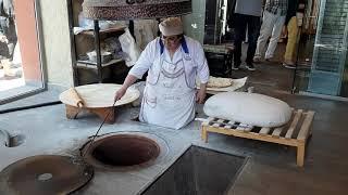 Lavash baking in Garni Village