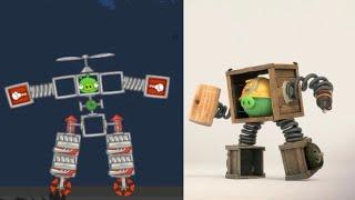 Piggy tales Robot (porkatron) in bad piggies