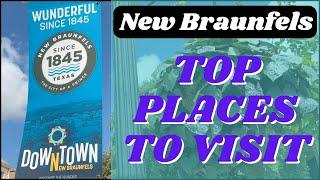 New Braunfels DOWNTOWN | Best Places To Visit In New Braunfels Texas