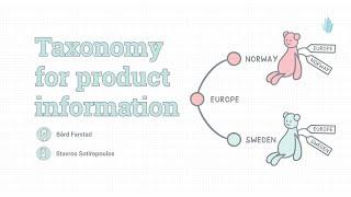 Taxonomy for Product Information using Topic Maps