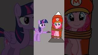 MLP It's me Mario (Pinkie Pie Edition) #2danimation #shorts #pinkiepie