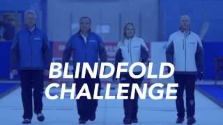 Blindfolded Curling: Legends vs. Olympians