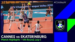 #CLVolleyW | RC CANNES vs Uralochka-NTMK EKATERINBURG - Match Highlights