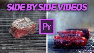 How to put 2 Videos Side by Side in Adobe Premiere Pro CC