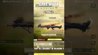 TOP 10 BEST GUNS IN SEASON 7 OF COD MOBILE