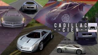 Cadillac Cien in 8 Different Racing Games