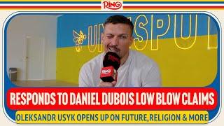 EXCLUSIVE: Oleksandr Usyk RESPONDS To Daniel Dubois "Rubbish" Low Blow Claim, REVEALS 10 More Fights