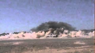 M777 155mm Howitzer impact