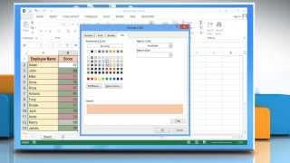 How to change Excel Cell Color based on cell value using the 'Conditional Formatting'