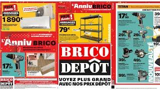 arrivage BRICO DÉPÔT du 25 octobre  catalogue promo bricolage 2024 