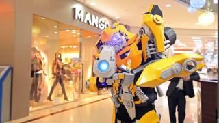 Костюм Трансформера Бамблби ( Bumblebee) в SBS, Краснодар. Лига Роботов.