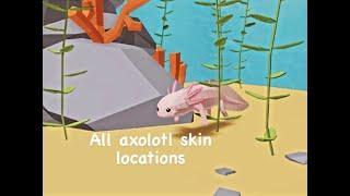 Animal simulator all axolotl skin locations