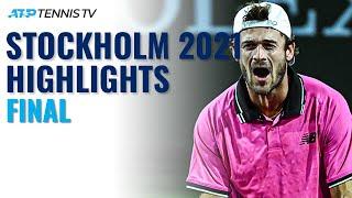 Tommy Paul vs Denis Shapovalov For The Title | Stockholm 2021 Final Highlights