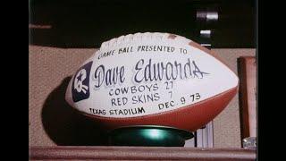 Dave Edwards Retires From The Dallas Cowboys - July 1976