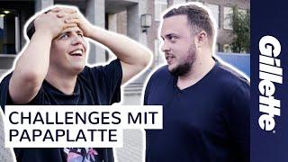 Gillette Challenges mit @Papaplatte in Berlin | Gillette Deutschland