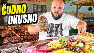 TESTIRAMO KVALITET ROŠTILjA u RESTORANU ŠAŠAVAC !!! PLjESKAVICA sa LUKOM i ĆEVAPI na KAJMAKU !!!