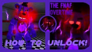 How to get "BLUE PHANTOM NIGHTMARE MODE" Badge in The Fnaf Overtime 2 RP!