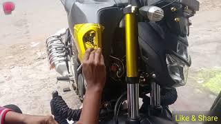 YAMAHA FZS fi version 3 0 best sticker modified 2021 BD How To Make Custom Sticker any bike at home