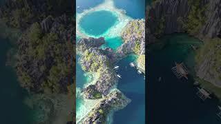 Twin Lagoon, Coron, Philippines ️#twinlagoon #coron #coronisland #coronpalawan #travelphilippines