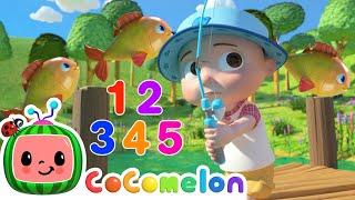 12345 Once I Caught A Fish Alive! | CoComelon Animal Time | Animal Nursery Rhymes