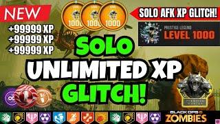 *NEW* SOLO UNLIMITED XP GLITCH BO6! (UNLIMITED GOBBLEGUMS GLITCH) NEW BO6 ZOMBIES GLITCH SEASON 4