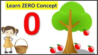 Zero concept|Concept of Zero|Number 0 for Kids|Zero concept for Kindergarden|Basic Maths|Zero number