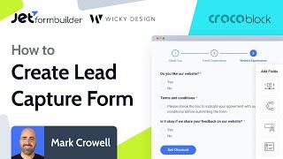 How to Create Lead Capture Multi-Step WordPress Form | JetFormBuilder