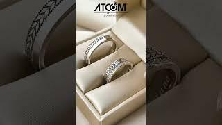 Verighete Aur Alb Spic de Grau #verighete #iubire #nunta #wedding #fy #viralvideo  #love #romania