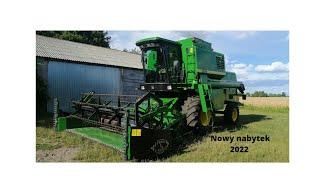 Nowy nabytek 2022!!! Kombajn John deere 1170 