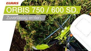 CLAAS ORBIS 750 / 600 SD. Zuverlässig ernten.